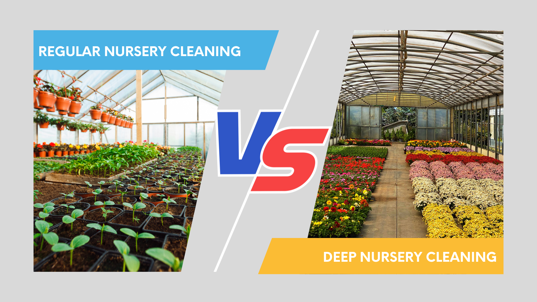 Regular cleaning vs deep cleaning of the nursery